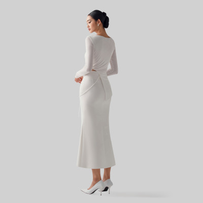 Chân váy đuôi cá TAYLOR thiết kế cao cấp WHITE CHIC