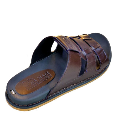 Dép Nam Quai Ngang Da Bò Thật TiTi ĐÔ Cao Cấp DN2024