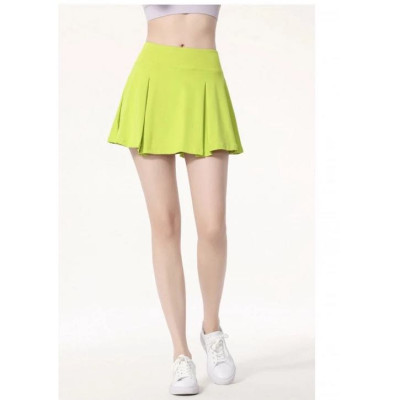 Chân váy ngắn thể thao cho nữ chất liệu nhanh khô, siêu nhẹ màu xanh neon nổi bật