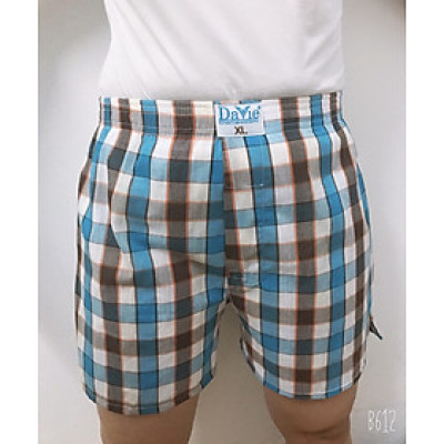 Combo 6 quần đùi mặc nhà nam cao cấp kate 100% cotton