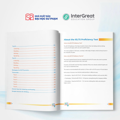 Sách  -Ielts Proficiency Test (Skill up, Score up)  – InterGreat – NXB Đại học Sư phạm
