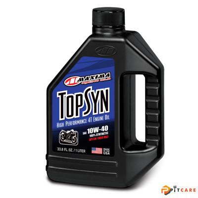 Nhớt Xe Máy Maxima Top Syn 10W40 Tổng Hợp Toàn Phần Có Chiết Lẻ Nhập Khẩu Mỹ 