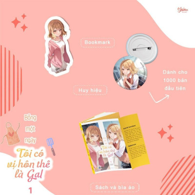 Sách - Bỗng Một Ngày Tôi Có Vị Hôn Thê Là Gal - Tập 1 - AZ Việt Nam