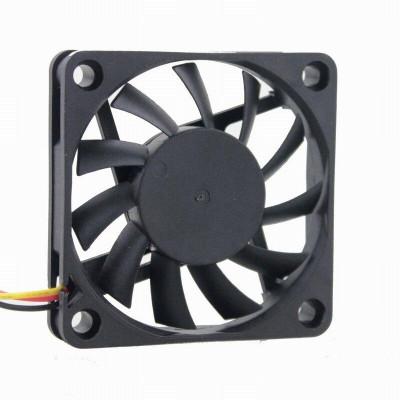 1 Pieces Gdstime 60mm x 1mm 6cm 3Pin Two Ball Bearing DC 11V Brushless Cooling Fan 60x60x1mm 601