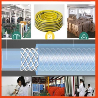 Bộ dây vòi xịt nước rửa xe, tưới cây tăng áp 3 lần,loại 15M (nối đồng nhựa đen) 206317