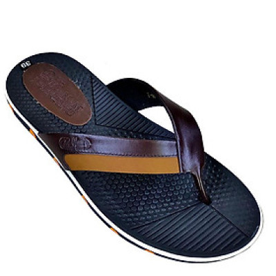 Dép nam xỏ ngón HÀ NAM da bò thật cao cấp DXN2041