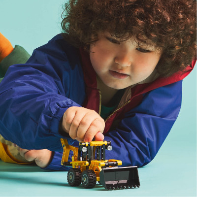 Đồ Chơi Xe Máy Đào Và Máy Xúc Kết Hợp LEGO TECHNIC 42197 (104 chi tiết)