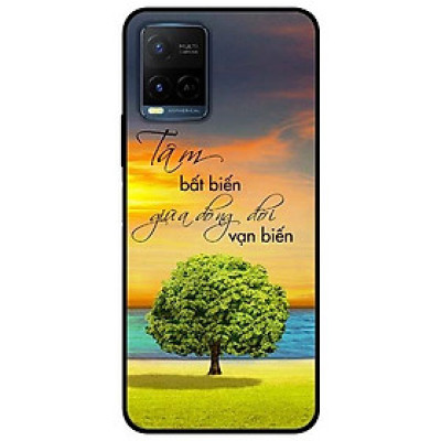 Ốp lưng dành cho Vivo Y21 - Vivo Y21s mẫu Tâm Bất Biến
