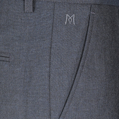 Quần tây nam không ly Khatoco Q1M478R0-INDA313-2503-0-XÁM LÔNG CHUỘT