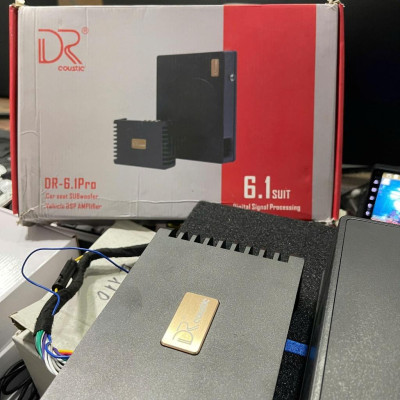 Bộ DSP DR 6.1 Suit kết nối  XLR cùng loa sub điện hiệu năng cao độ loa 3way tiện lợi