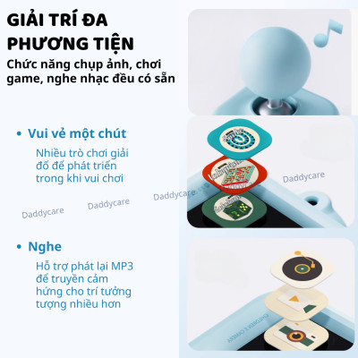 Máy ảnh cho bé trai bé gái chụp hình mini kèm thẻ nhớ hàng chính hãng Zoyzoii Kids Camera E28