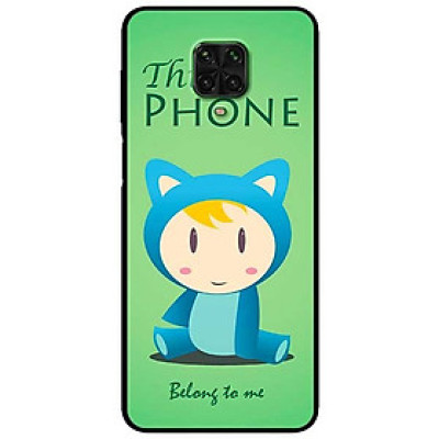 Ốp lưng dành cho Xiaomi Redmi Note 9s - Note 9 Pro - Note 9 Promax mẫu Mèo Xanh