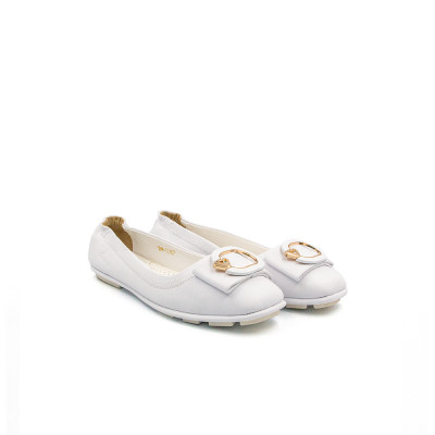 Giày Búp Bê Phối Khoá Da Micro Siêu Nhẹ Tomoyo TMW32107