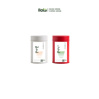 Hộp Trà Đôi Shan Tuyết Quà Tặng Trung Thu Thượng Hạng Hộp Thiếc Cao Cấp Biếu Tặng Cho Doanh Nghiệp