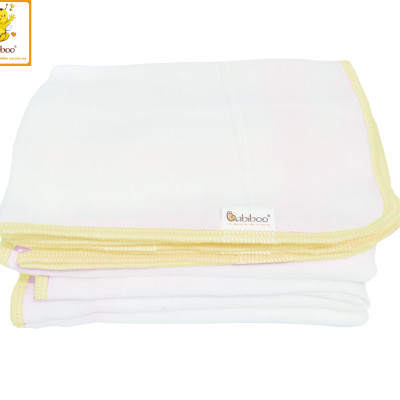 Set 10 Khăn gạc sơ sinh G10 nhỏ vắt sổ BABIBOO - BK01