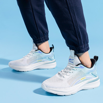 Giày thể thao nữ, giày chạy bộ đế êm nhẹ, thoáng khí đế cao su đúc, chống trơn trượt hạn chế mòn  – GNU2090