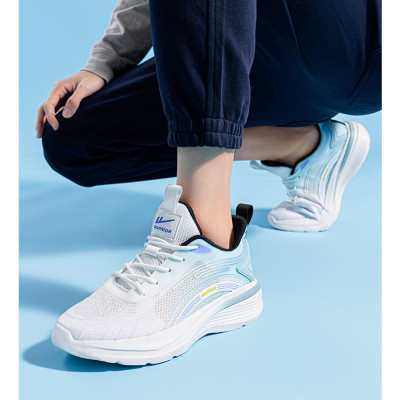 Giày thể thao nữ, giày chạy bộ đế êm nhẹ, thoáng khí đế cao su đúc, chống trơn trượt hạn chế mòn  – GNU2090