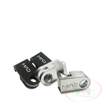 Kẹp in out MAD CNC phi 9 / 12 / 16 / 19 mm nguyên khối giữ ống dây lọc bể cá tép thủy sinh