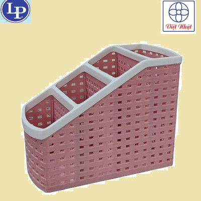 Khay nhựa tiện ích 4 ngăn Việt Nhật (5696) để bàn đựng bút, đồ dùng đa năng