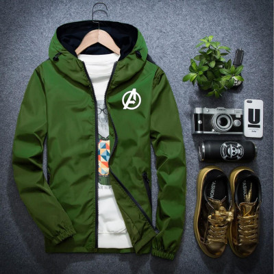 Áo khoác nam đẹp 2 lớp có nón 