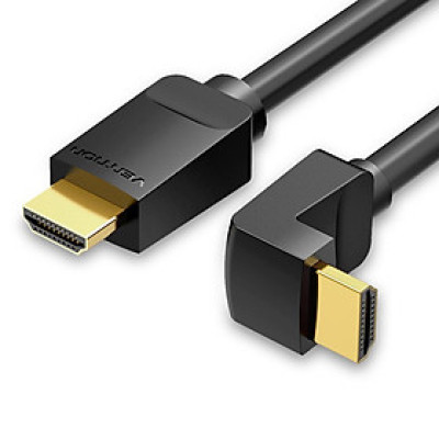 Cáp HDMI 2.0 Góc phải Cáp 4K & 3D Kỹ thuật số HD Thay thế cho TV Bộ chia âm thanh video PS3 / 4