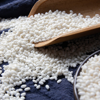 Gạo Nếp Bạch Ngọc Túi 1Kg - Gạo Ông Thọ - Hạt tròn đều, cơm dẻo mềm