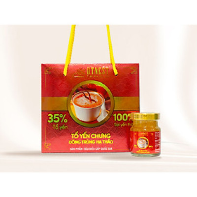Yến Chưng Đông Trùng Hạ Thảo DT NEST - Lốc 6 hũ - Giàu dinh dưỡng