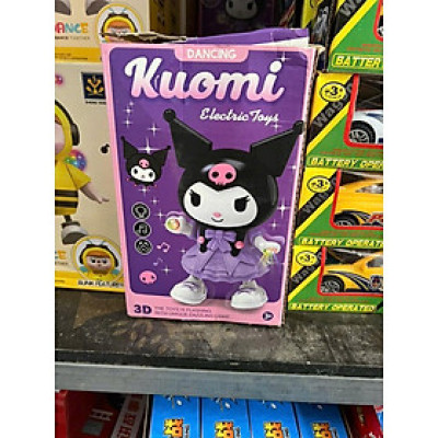 Đồ Chơi Âm Thanh Cho Bé Kuromi, rồng, thỏ, ong vàng, Lắc Lư Nhún Nhảy Phát Nhạc Đèn Dễ Thương