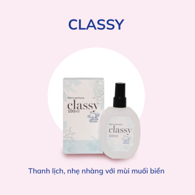 Chai xịt thơm quần áo Lovenose 100ml chiết xuất tinh dầu thiên nhiên thơm mát khử mùi hôi