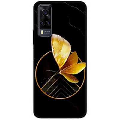 Ốp lưng dành cho Vivo Y51 (2020) / Y31 (2020) mẫu Vòng Tròn Bướm Vàng