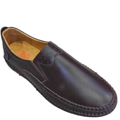 Giày Mọi Nam Da Bò Thật TiTi ĐÔ Cao Cấp GM2045d