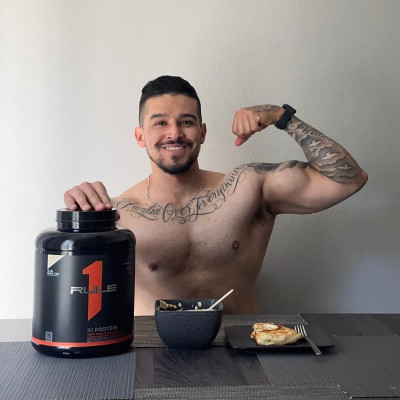 Thực phẩm tăng cơ Rule 1 Protein Isolate/ Hydrolysate 4.8-5.01LB