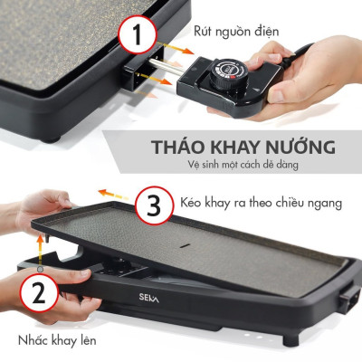 Bếp Nướng Điện SEKA SK540 - Hàng Chính Hãng