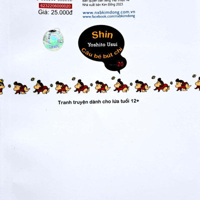 Shin - Cậu Bé Bút Chì - Tập 20 (Tái Bản 2023)