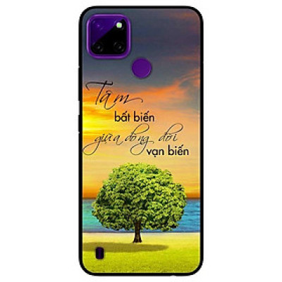 Ốp lưng dành cho Realme C21Y - C25Y mẫu Tâm Bất Biếnn