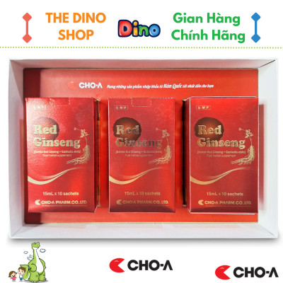 Set Quà Tặng Red Ginseng Hồng Sâm Hàn Quốc Hỗ Trợ Tăng Đề Kháng (3 Hộp x 1 Set)