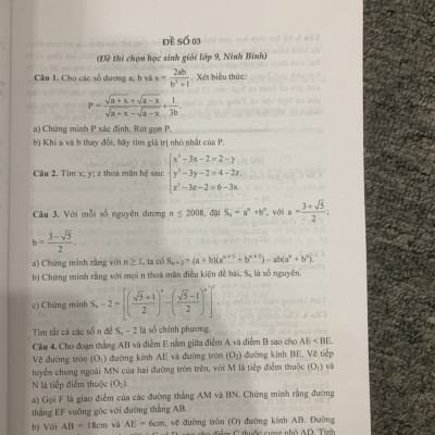 Tuyển chọn đề thi học sinh giỏi trung học cơ sở môn toán