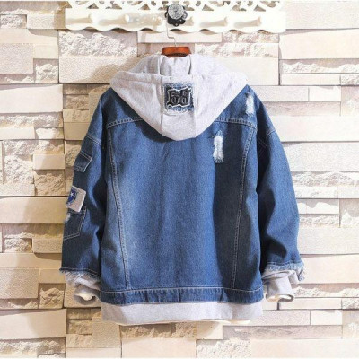 Áo khoát nữ jean mới có nón nỉ cao cấp kèm túi trong mẫu mới dễ thương-A3128