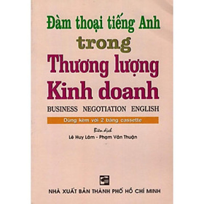 Sách - Đàm Thoại Tiếng Anh Trong Thương Lượng Kinh Doanh (Chưa kèm CD) - Nhân Trí Việt