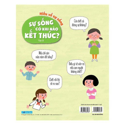 Sách - Hiểu Về Sự Sống - Sự Sống Có Khi Nào Kết Thúc? (tập 2) - First News
