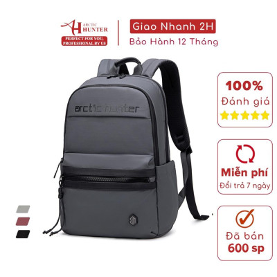 Balo học sinh Arctic Hunter chất liệu Oxford Fabric chống thấm nước - B00536
