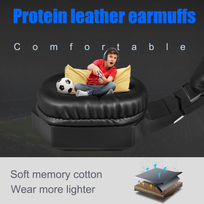 Tai nghe chơi game có dây ONIKUMA K8 với Bộ điều khiển 50mm Micrô có thể uốn cong,Hiệu ứng ánh sáng