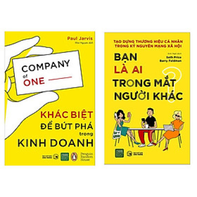 Combo Bài Học Đắt Gía Dành Cho Nhà Doanh Nghiệp: Khác Biệt Để Bứt Phá Trong Kinh Doanh + Bạn Là Ai Trong Mắt Người Khác (Tuyệt Chiêu Hoàn Hảo Trong Kinh Doanh Dành Cho Mọi Nhà Lãnh Đạo Và Quản Lý / Tặng Kèm Bookmark Happy Life)
