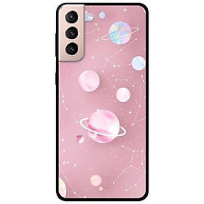 Ốp lưng dành cho Samsung Galaxy S22 - S22 Plus - S22 Ultra - mẫu Họa Tiết Nền Hồng
