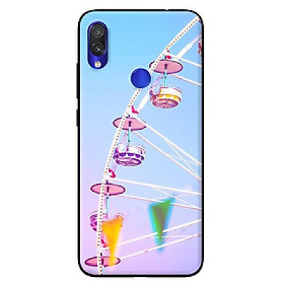 Ốp lưng in cho Xiaomi Redmi Note 7 mẫu Vòng Quay - Hàng chính hãng