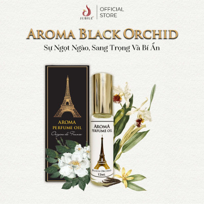 Aroma Black Orchird – Tinh Dầu Nước Hoa Pháp Dạng Lăn 12ml