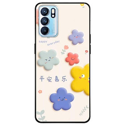 Ốp lưng dành cho Oppo Reno 6 - Oppo Reno 6Z - Núi Hoa Đỏ