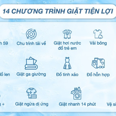 Máy giặt LG AI DD Inverter 10 kg FV1410S4W1  - Hàng Chính Hãng