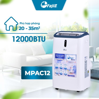 Máy lạnh di động 12.000 BTU FujiE, điều hòa di động mini thông minh điều khiển qua App không cần lắp đặt - Hàng chính hãng