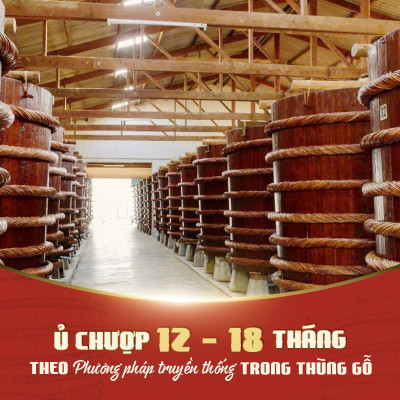 Nước mắm truyền thống Việt Quốc Phú Hà 22 độ đạm - 1 Chai 500ml